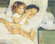 Mary Cassatt Breakfast in Bed china oil painting reproduction